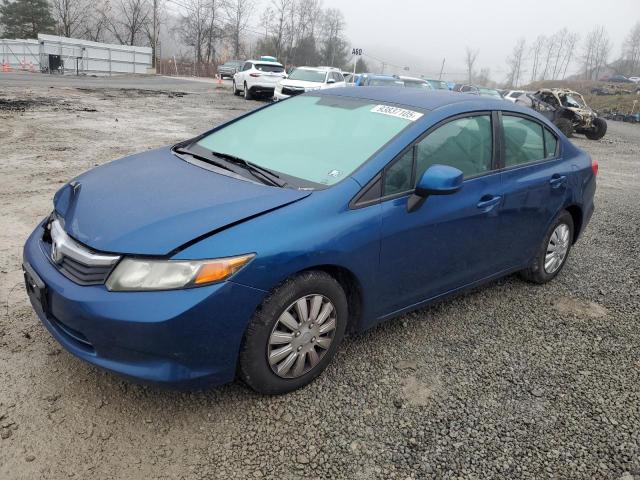 HONDA CIVIC LX 2012 with VIN 2HGFB2F54CH578963 - Photo from auction