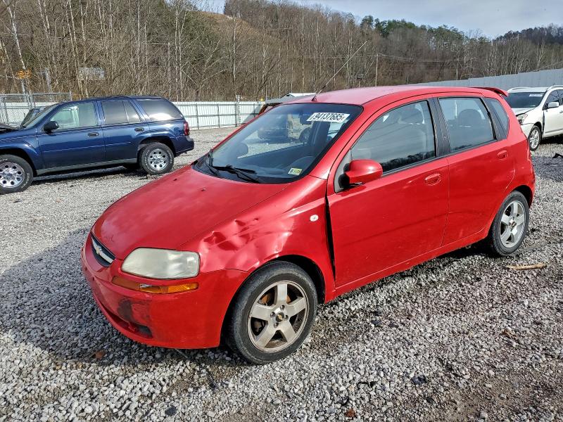 CHEVROLET AVEO LT 2006 with VIN KL1TG66686B555385 - Photo from auction