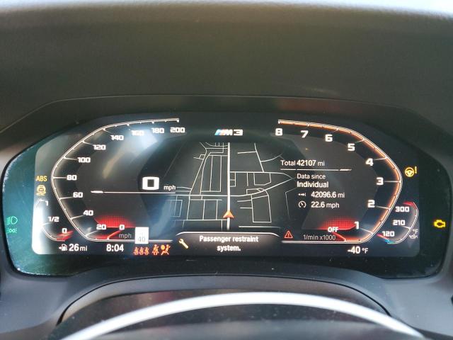 Photo 9 from auction – 2022 BMW M3 with VIN WBS53AY03NFM89739