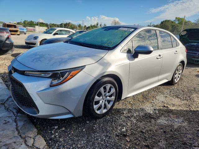 TOYOTA COROLLA LE 2020 with VIN JTDEPRAEXLJ077635 - Photo from auction