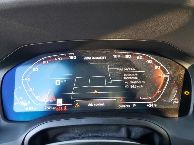 Photo 9 from auction – 2022 BMW M440I with VIN WBA13AW0XNFM70501