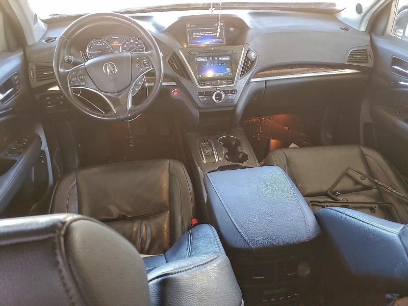 Photo 8 from auction – 2017 ACURA MDX with VIN 5FRYD4H31HB023389