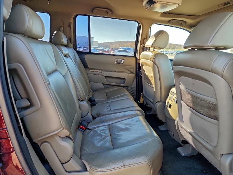 Photo 10 from auction – 2011 HONDA PILOT EXL with VIN 5FNYF3H59BB011179