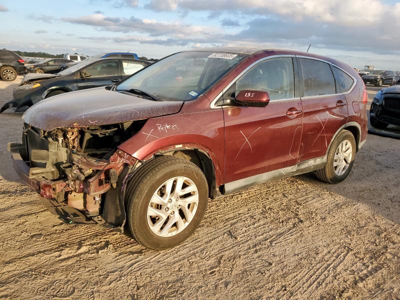 HONDA CR-V EX 2015 with VIN 2HKRM3H59FH549382 - Photo from auction