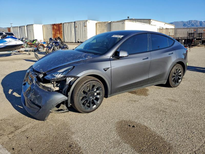 TESLA MODEL Y 2022 with VIN 7SAYGDEE4NF446397 - Photo from auction