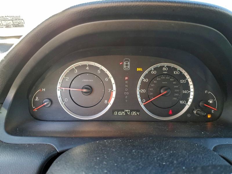 Photo 9 from auction – 2010 HONDA ACCORD EXL with VIN 1HGCS1B86AA005202