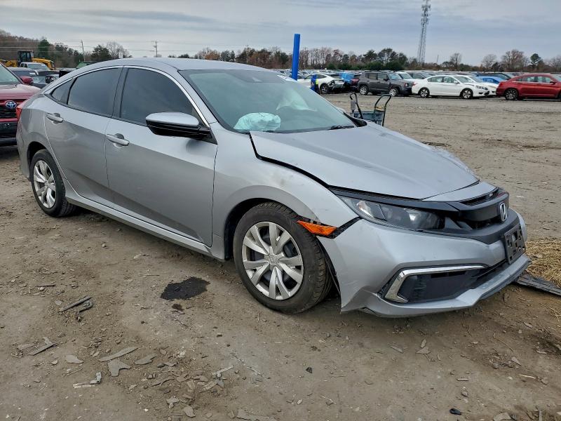 Photo 4 from auction – 2019 HONDA CIVIC LX with VIN 2HGFC2F65KH598661