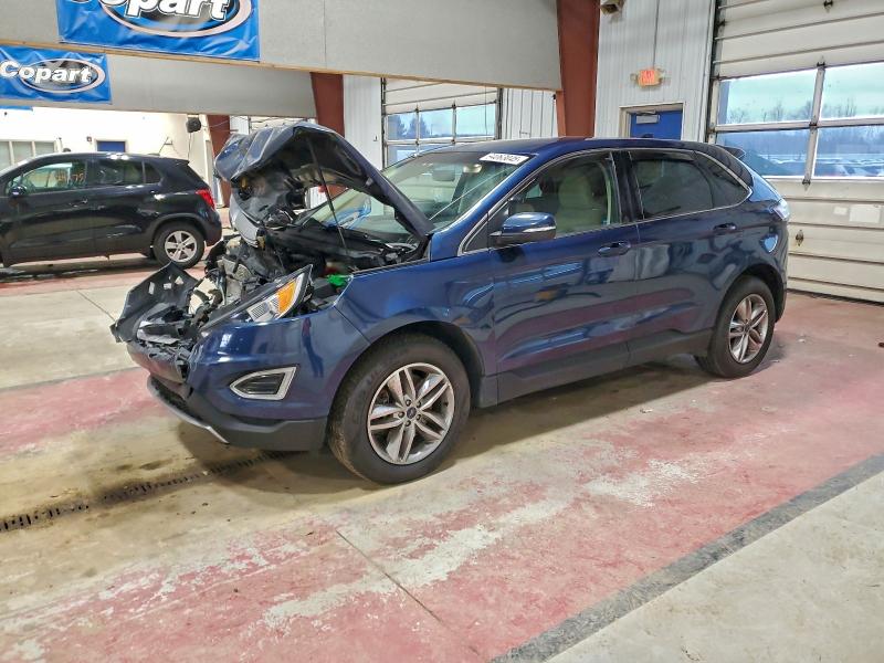 FORD EDGE SEL 2017 with VIN 2FMPK4J95HBB30990 - Photo from auction