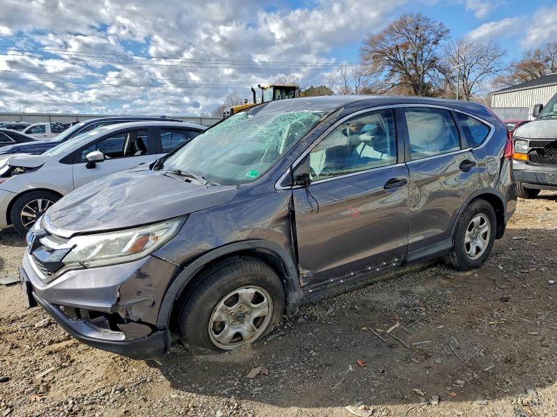 HONDA CR-V LX 2016 with VIN 5J6RM4H39GL129732 - Photo from auction