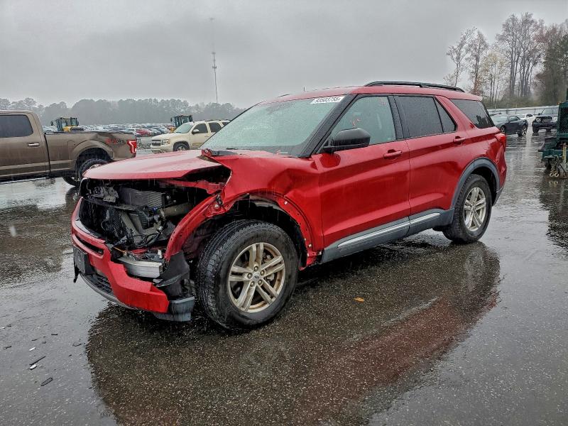 FORD EXPLORER X 2020 with VIN 1FMSK7DH1LGA33995 - Photo from auction
