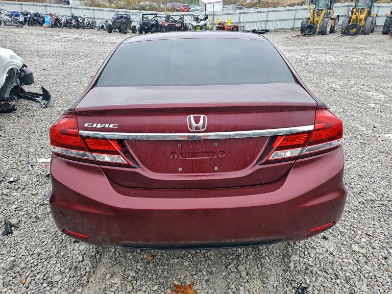 Photo 6 from auction – 2014 HONDA CIVIC LX with VIN 19XFB2F53EE021376