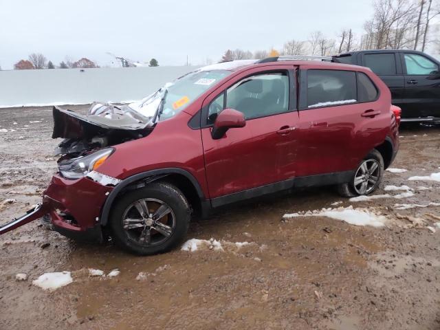 CHEVROLET TRAX 1LT 2021 with VIN KL7CJPSB3MB341868 - Photo from auction