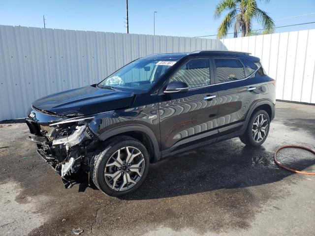 KIA SELTOS SX 2022 with VIN KNDETCA23N7302654 - Photo from auction