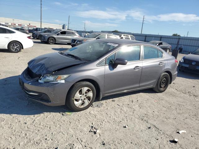 HONDA CIVIC LX 2015 with VIN 19XFB2F55FE246402 - Photo from auction