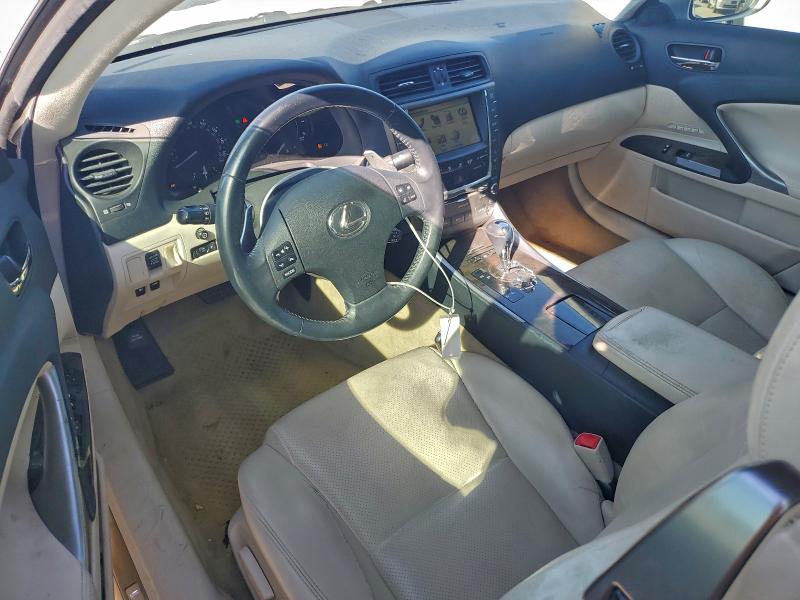 Photo 8 from auction – 2010 LEXUS IS with VIN JTHFE2C20A2504654