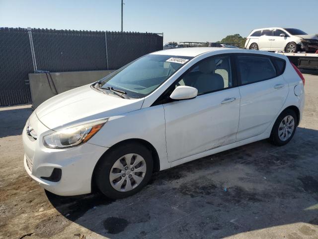 HYUNDAI ACCENT SE 2017 with VIN KMHCT5AEXHU313620 - Photo from auction