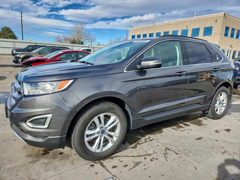 FORD EDGE SEL 2015 with VIN 2FMTK4J83FBB55714 - Photo from auction
