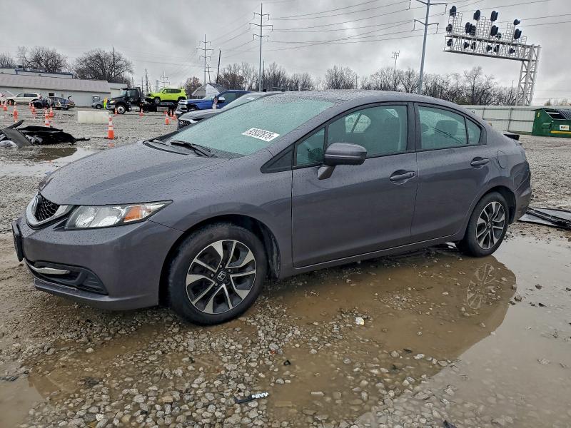 HONDA CIVIC EX 2014 with VIN 19XFB2F89EE019481 - Photo from auction