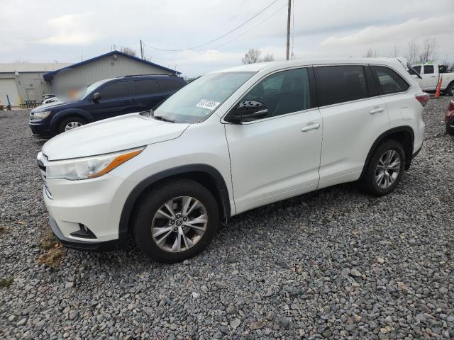 TOYOTA HIGHLANDER 2016 with VIN 5TDBKRFH7GS351273 - Photo from auction