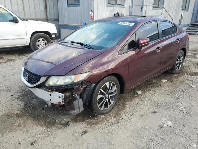 HONDA CIVIC EX 2015 with VIN 19XFB2F87FE247853 - Photo from auction