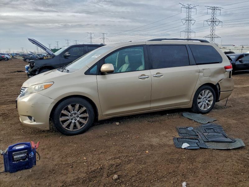 TOYOTA SIENNA XLE 2011 with VIN 5TDYK3DC4BS021419 - Photo from auction