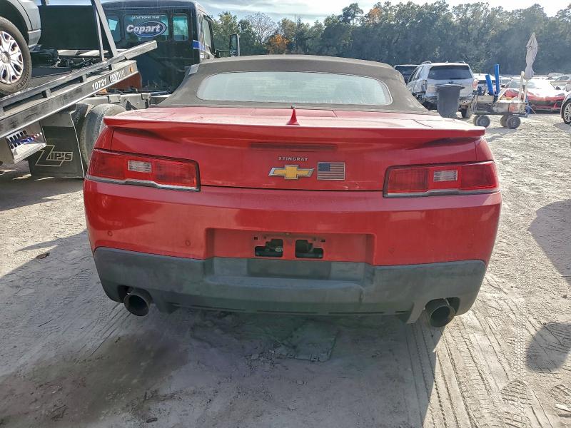 Photo 6 from auction – 2015 CHEVROLET CAMARO LT with VIN 2G1FD3D32F9144080