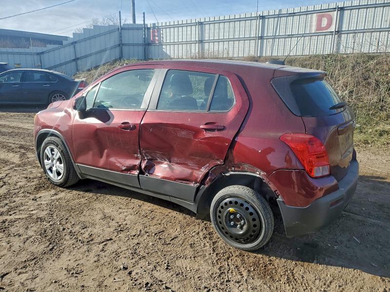 Photo 2 from auction – 2016 CHEVROLET TRAX LS with VIN 3GNCJKSB0GL258494