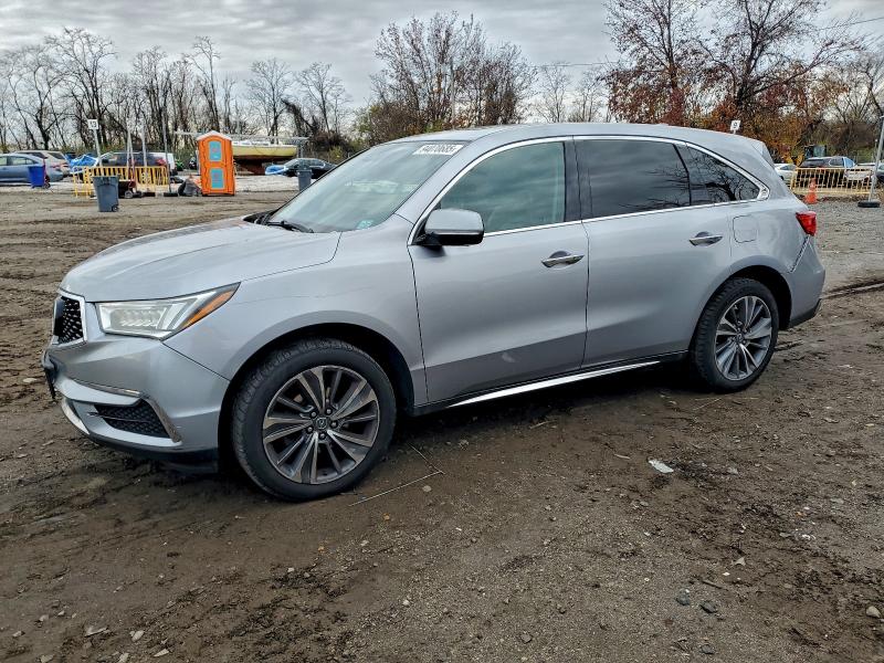 ACURA MDX TECHNO 2017 with VIN 5FRYD4H54HB016714 - Photo from auction