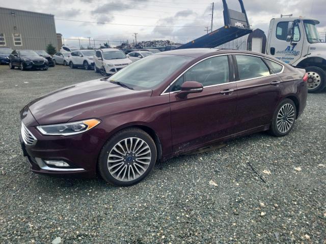 FORD FUSION SE 2017 with VIN 3FA6P0T91HR361674 - Photo from auction
