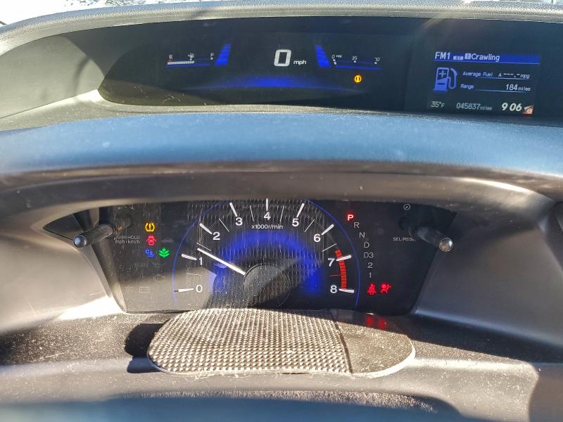 Photo 9 from auction – 2013 HONDA CIVIC LX with VIN 19XFB2F51DE211143