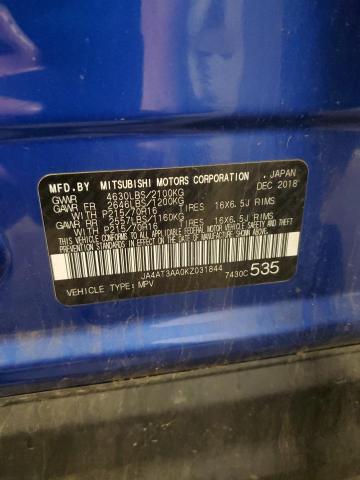 Photo 14 from auction – 2019 MITSUBISHI ECLIPSE CR with VIN JA4AT3AA0KZ031844