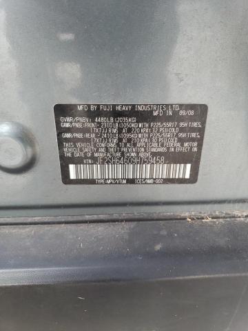 Photo 14 from auction – 2009 SUBARU FORESTER 2 with VIN JF2SH64609H759458