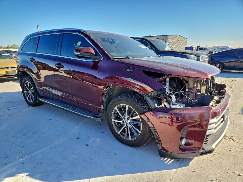 Photo 4 from auction – 2018 TOYOTA HIGHLANDER with VIN 5TDKZRFH0JS273079