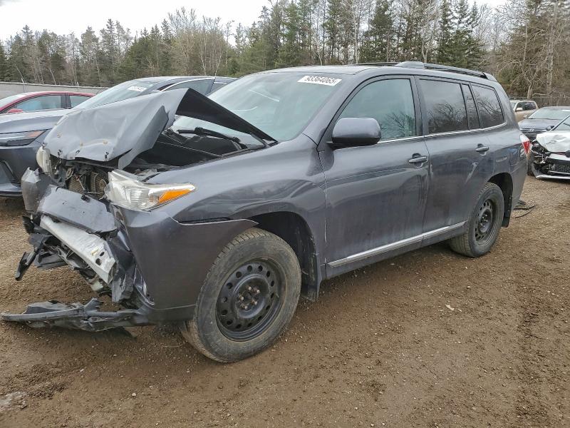 TOYOTA HIGHLANDER 2013 with VIN 5TDBK3EH4DS266370 - Photo from auction