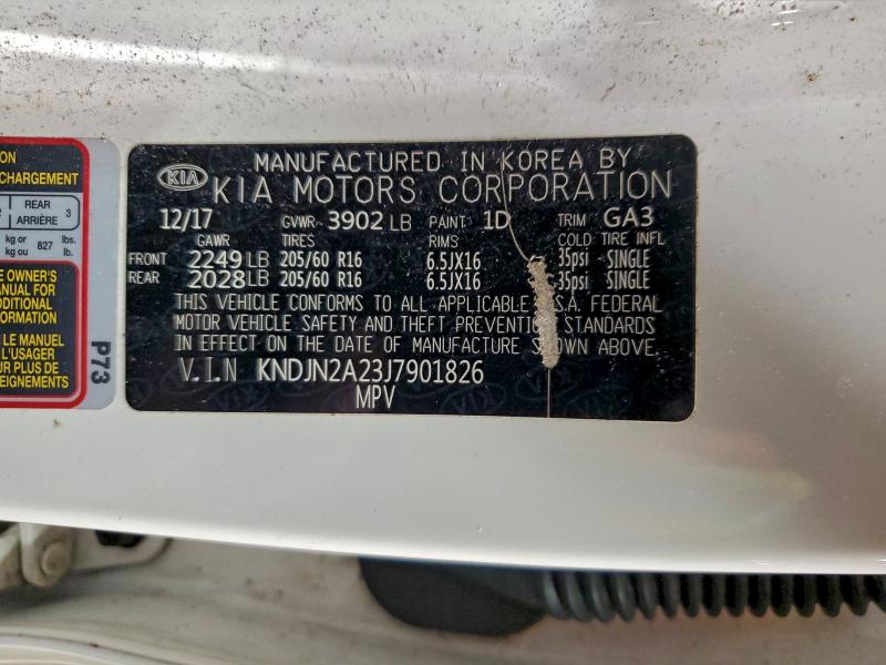 Photo 14 from auction – 2018 KIA SOUL with VIN KNDJN2A23J7901826