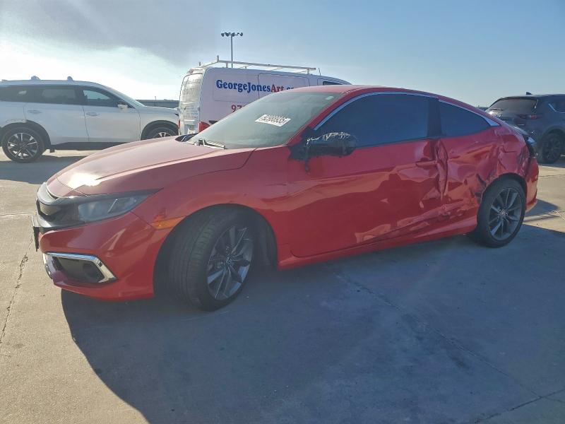 HONDA CIVIC EX 2019 with VIN 2HGFC3B36KH352753 - Photo from auction