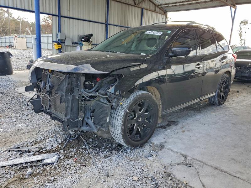 NISSAN PATHFINDER 2017 with VIN 5N1DR2MN5HC677141 - Photo from auction