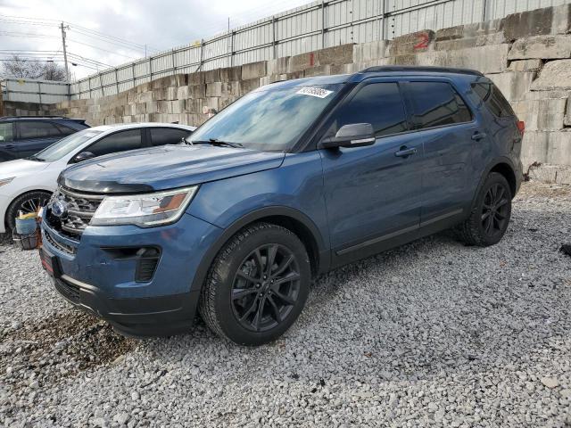 FORD EXPLORER X 2018 with VIN 1FM5K8D88JGA96754 - Photo from auction