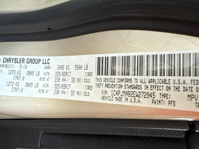 Photo 10 from auction – 2014 JEEP CHEROKEE S with VIN 1C4PJMAB2EW272945