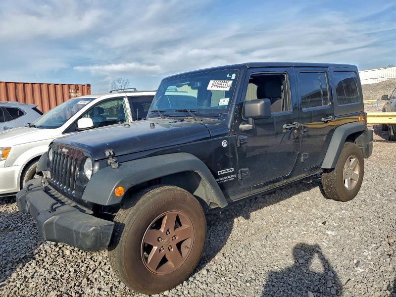 JEEP WRANGLER U 2014 with VIN 1C4BJWDG1EL116734 - Photo from auction