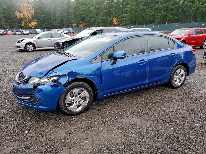 Photo 1 from auction – 2013 HONDA CIVIC LX with VIN 19XFB2F51DE232378