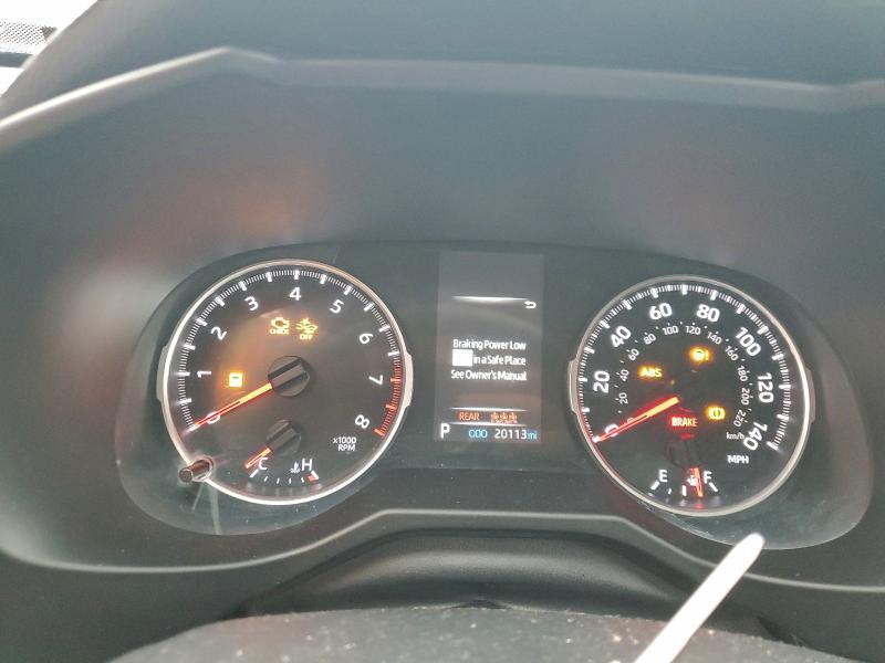 Photo 9 from auction – 2022 TOYOTA RAV4 LE with VIN 2T3F1RFV8NW317879
