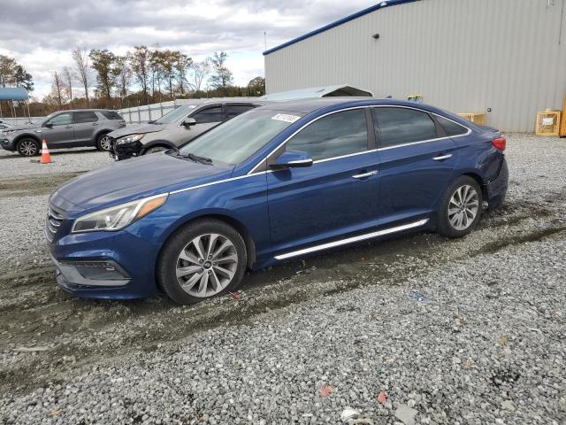 HYUNDAI SONATA 2015 with VIN 5NPE34AF1FH044978 - Photo from auction