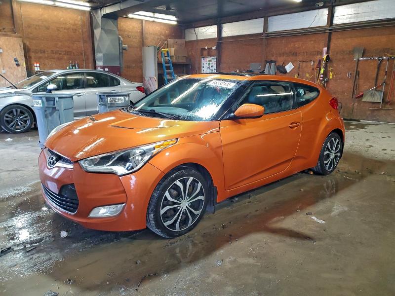 HYUNDAI VELOSTER 2012 with VIN KMHTC6AD3CU066298 - Photo from auction