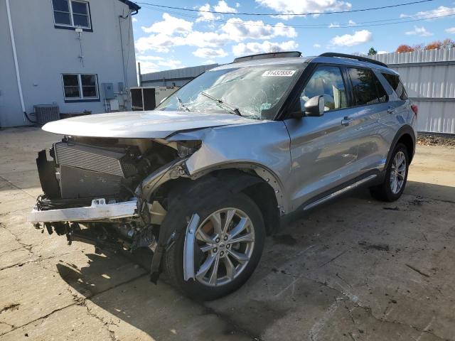FORD EXPLORER X 2023 with VIN 1FMSK8DH8PGA65127 - Photo from auction