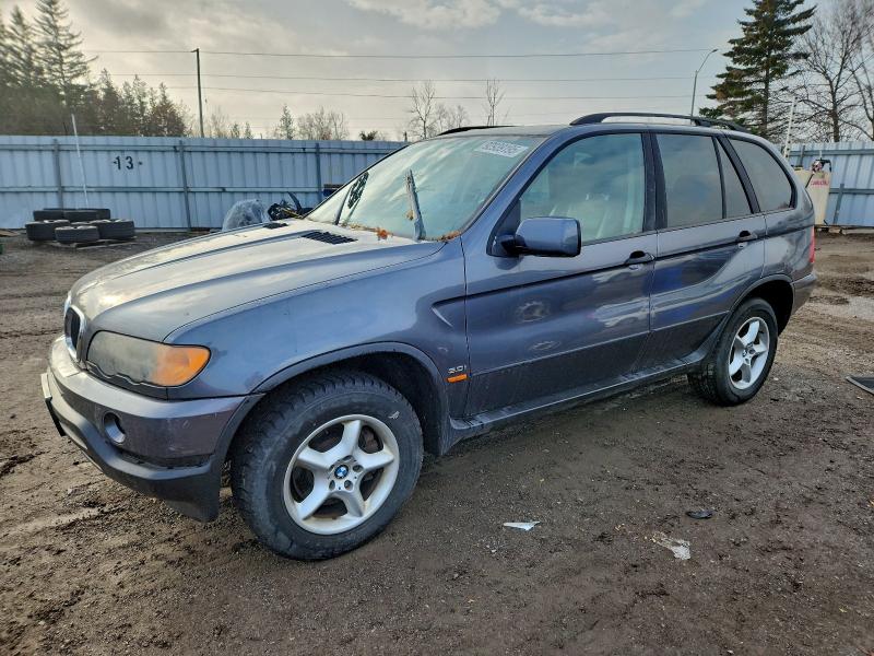 BMW X5 3.0I 2001 with VIN WBAFA53551LM83266 - Photo from auction