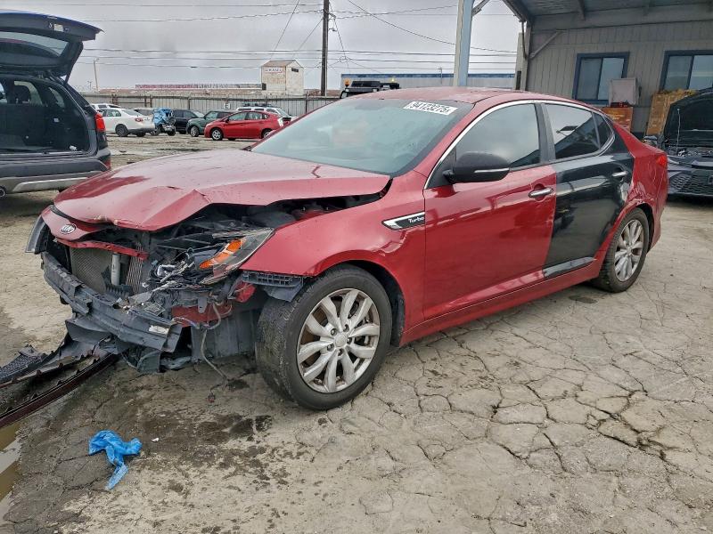 KIA OPTIMA SX 2014 with VIN 5XXGR4A65EG283757 - Photo from auction