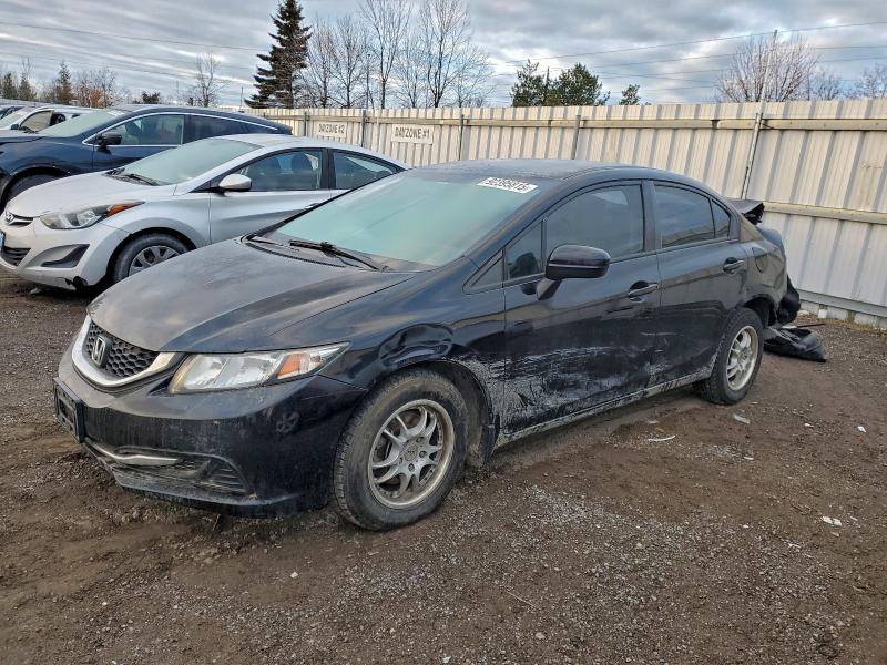 HONDA CIVIC LX 2015 with VIN 2HGFB2F40FH042877 - Photo from auction