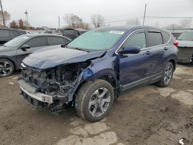 HONDA CR-V EX 2019 with VIN 7FARW2H52KE001595 - Photo from auction