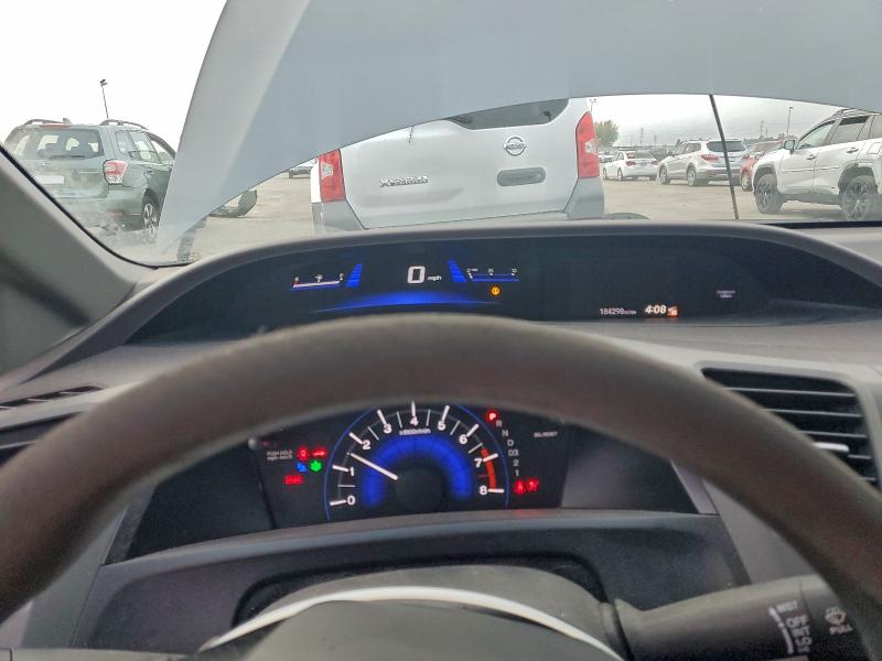 Photo 9 from auction – 2012 HONDA CIVIC LX with VIN 19XFB2F51CE301259
